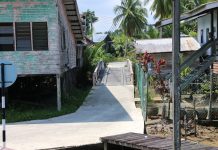 Bina Baharu Pejalan Kaki Di Kampung Hj Ismail, Kuala Tatau Bina Baharu Pejalan Kaki Di Kampung Hj Ismail, Kuala Tatau