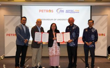 PETROS AND ADTEC JTM Strengthen Industrial Skills In Sarawak
