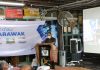Datuk Amar Jaul Samion Rasmi Randau Digital di Ulu Sarikei